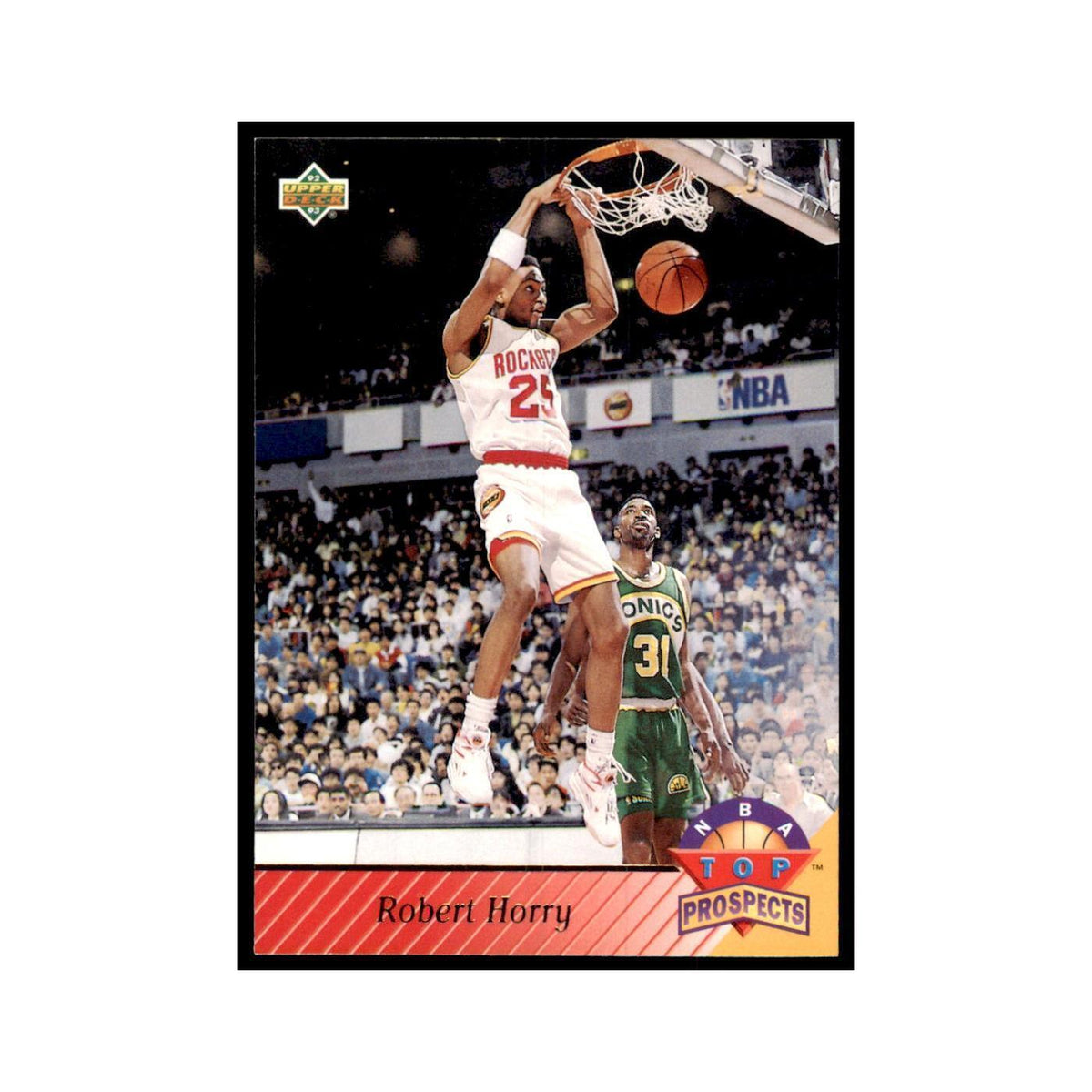 1992 Upper Deck Robert Horry Basketball Cards #464