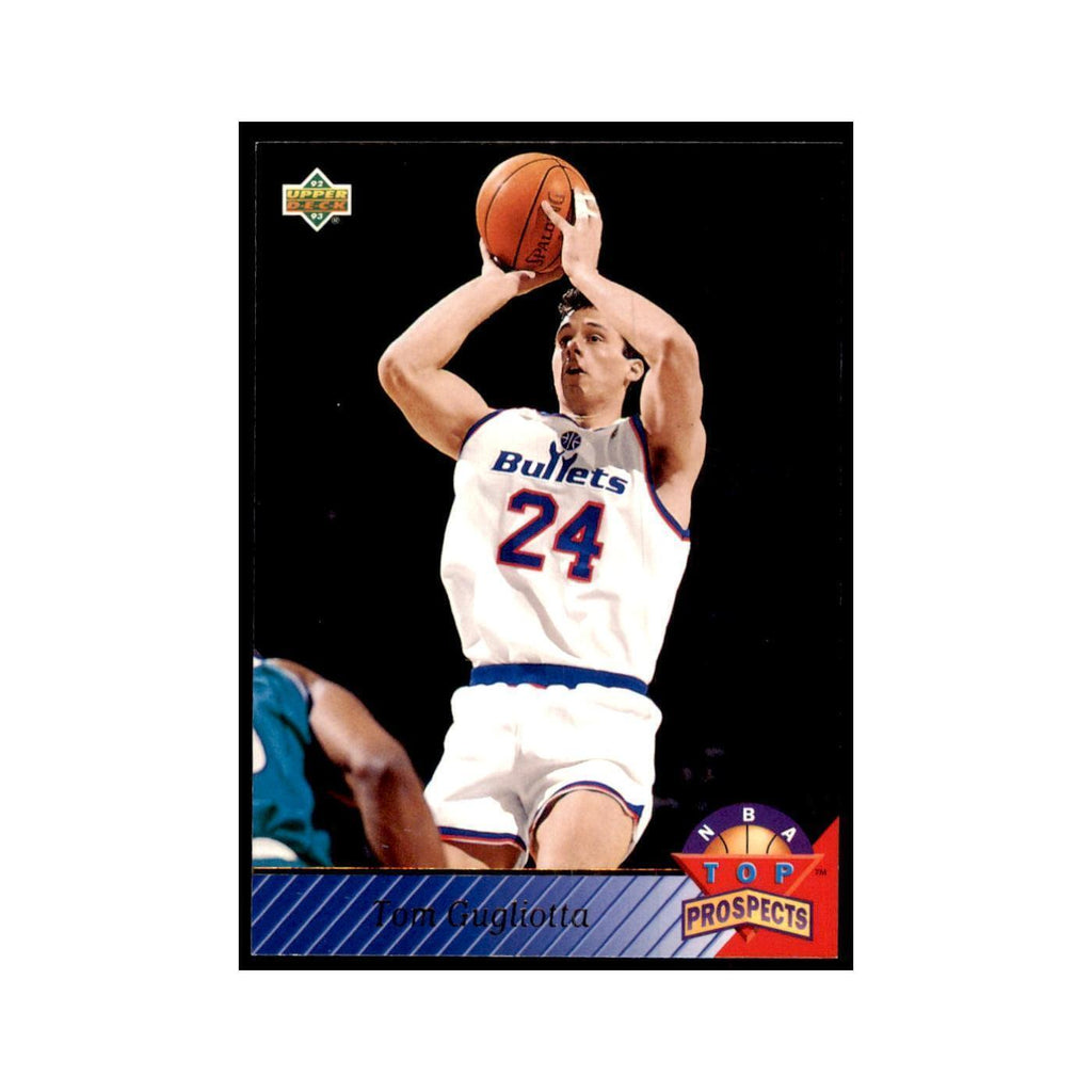 1992 Upper Deck Tom Gugliotta Basketball Cards #481