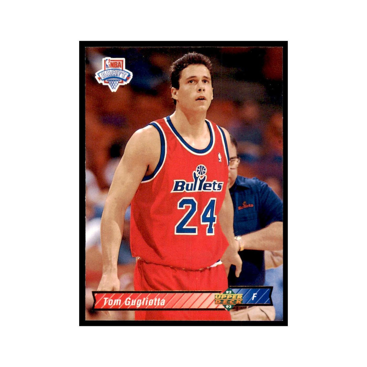 1992 Upper Deck Tom Gugliotta Basketball Cards #14