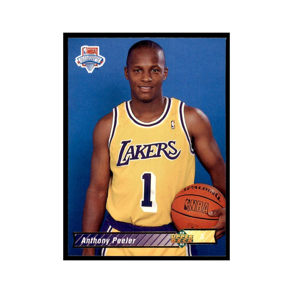 1992 Upper Deck Anthony Peeler Basketball Cards #11