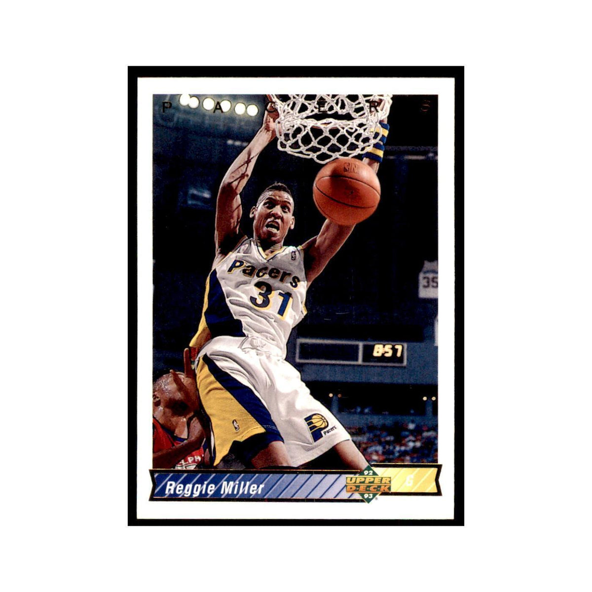 1992 Upper Deck Reggie Miller Basketball Cards #123