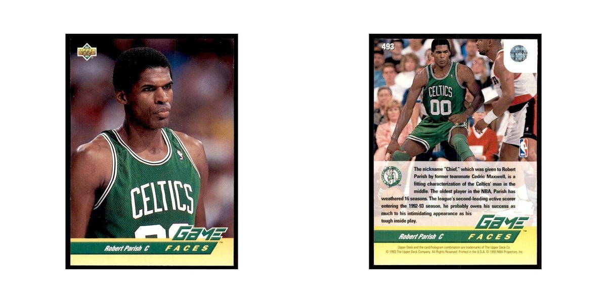 1992 Upper Deck Robert Parish Basketball Cards #493