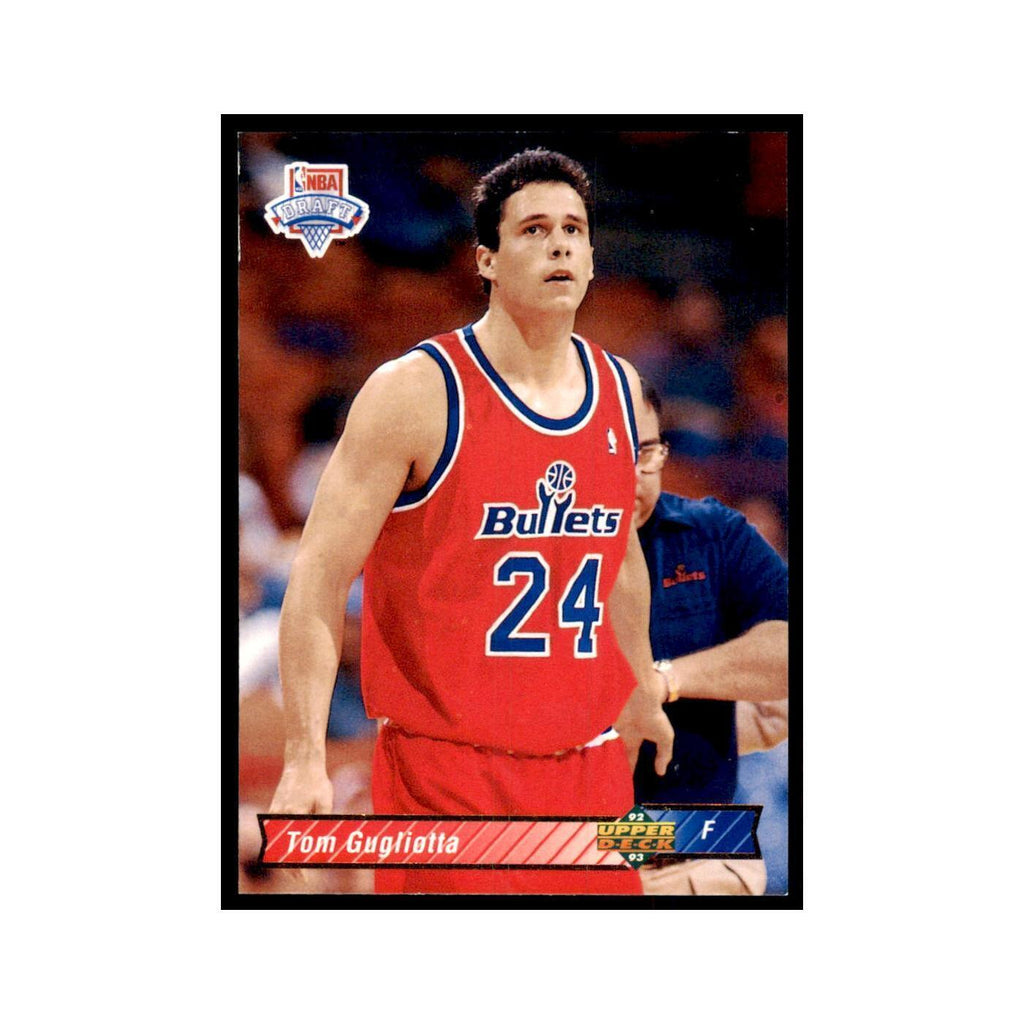 1992 Upper Deck Tom Gugliotta Basketball Cards #14