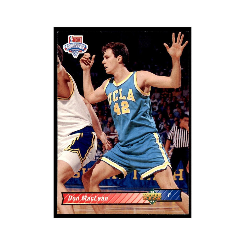 1992 Upper Deck Don MacLean Basketball Cards #16