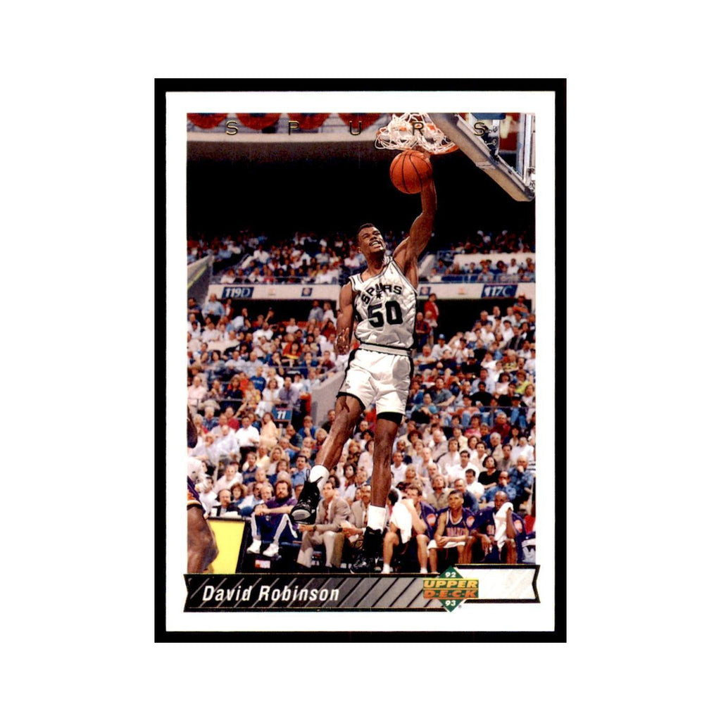 1992 Upper Deck David Robinson Basketball Cards #82