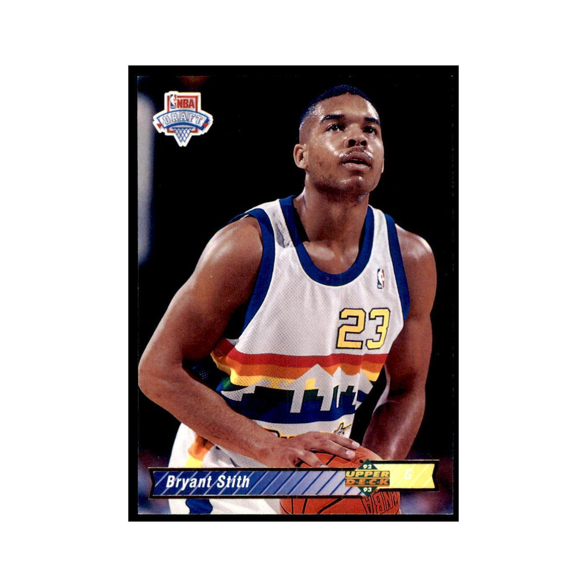 1992 Upper Deck Bryant Stith Basketball Cards #9