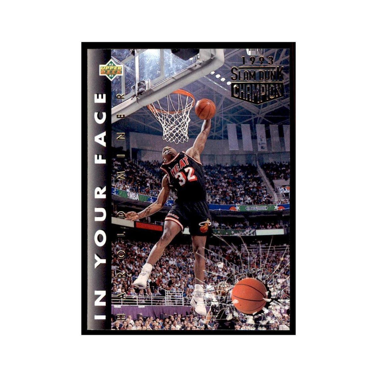 1992 Upper Deck Harold Miner Basketball Cards #446