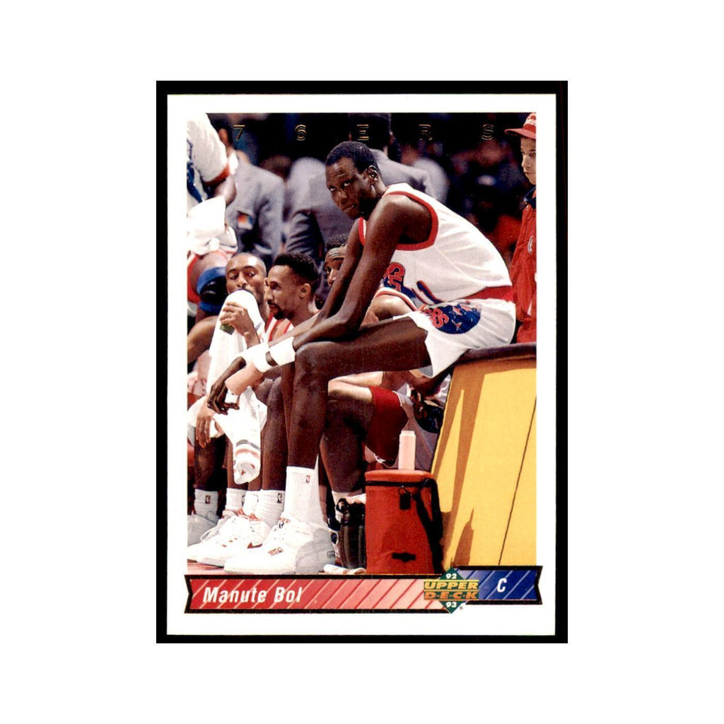 1992 Upper Deck Manute Bol Basketball Cards #277