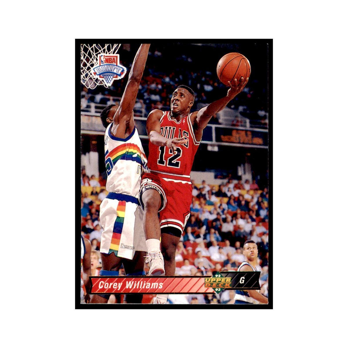 1992 Upper Deck Corey Williams Basketball Cards #18