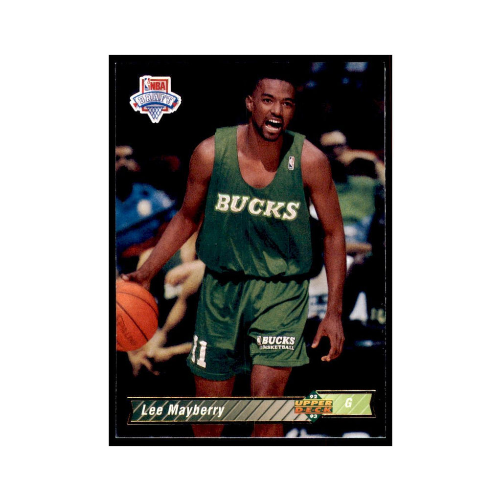 1992 Upper Deck Lee Mayberry Basketball Cards #17