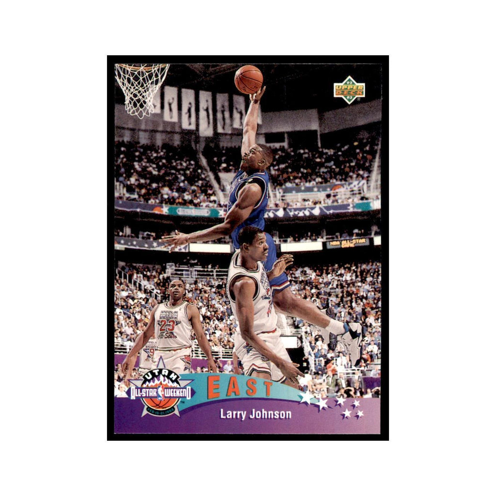 1992 Upper Deck Larry Johnson Basketball Cards #423