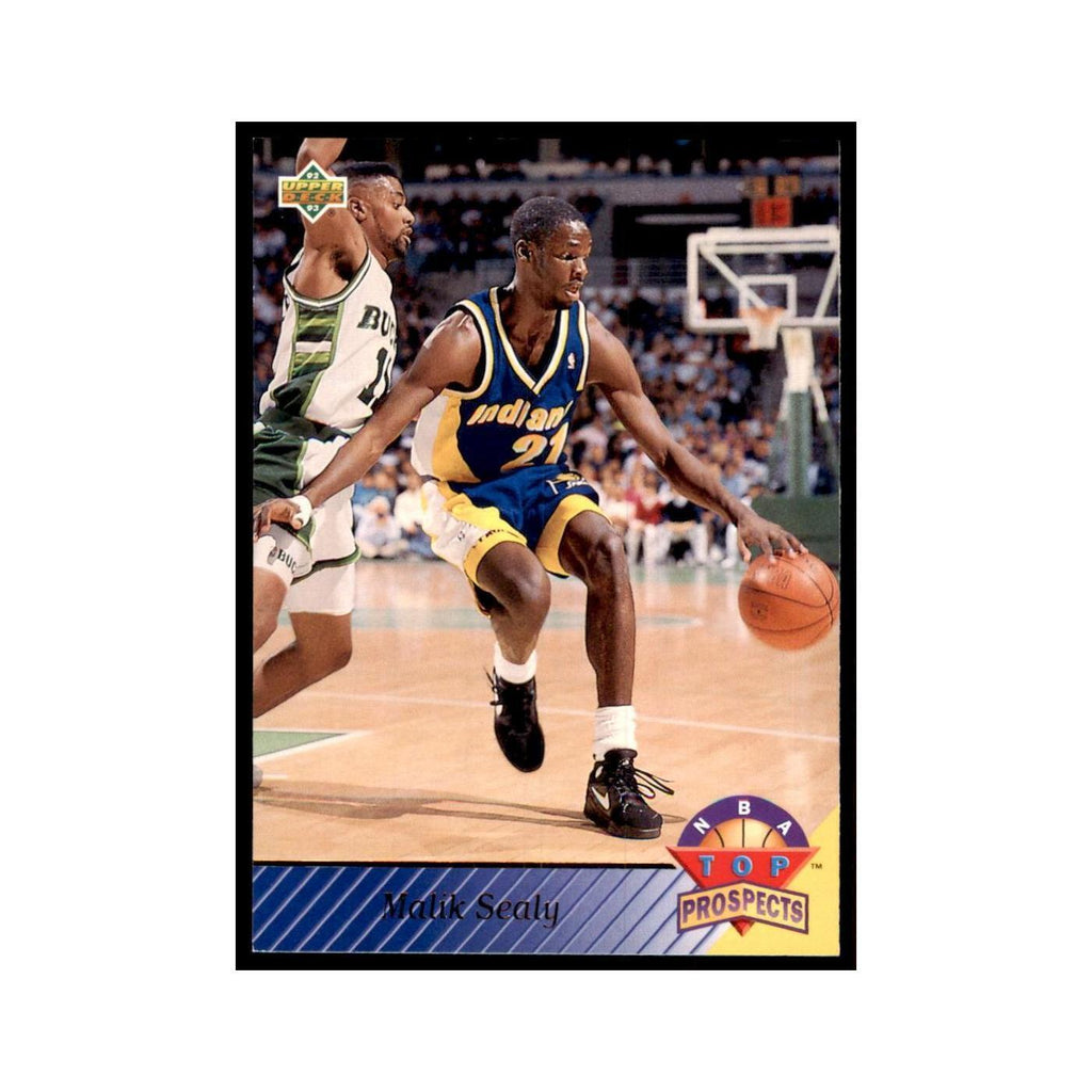 1992 Upper Deck Malik Sealy Basketball Cards #465