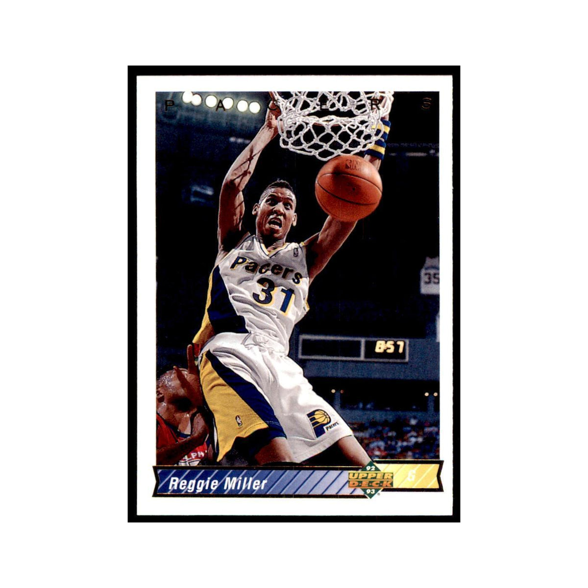 1992 Upper Deck Reggie Miller Basketball Cards #123