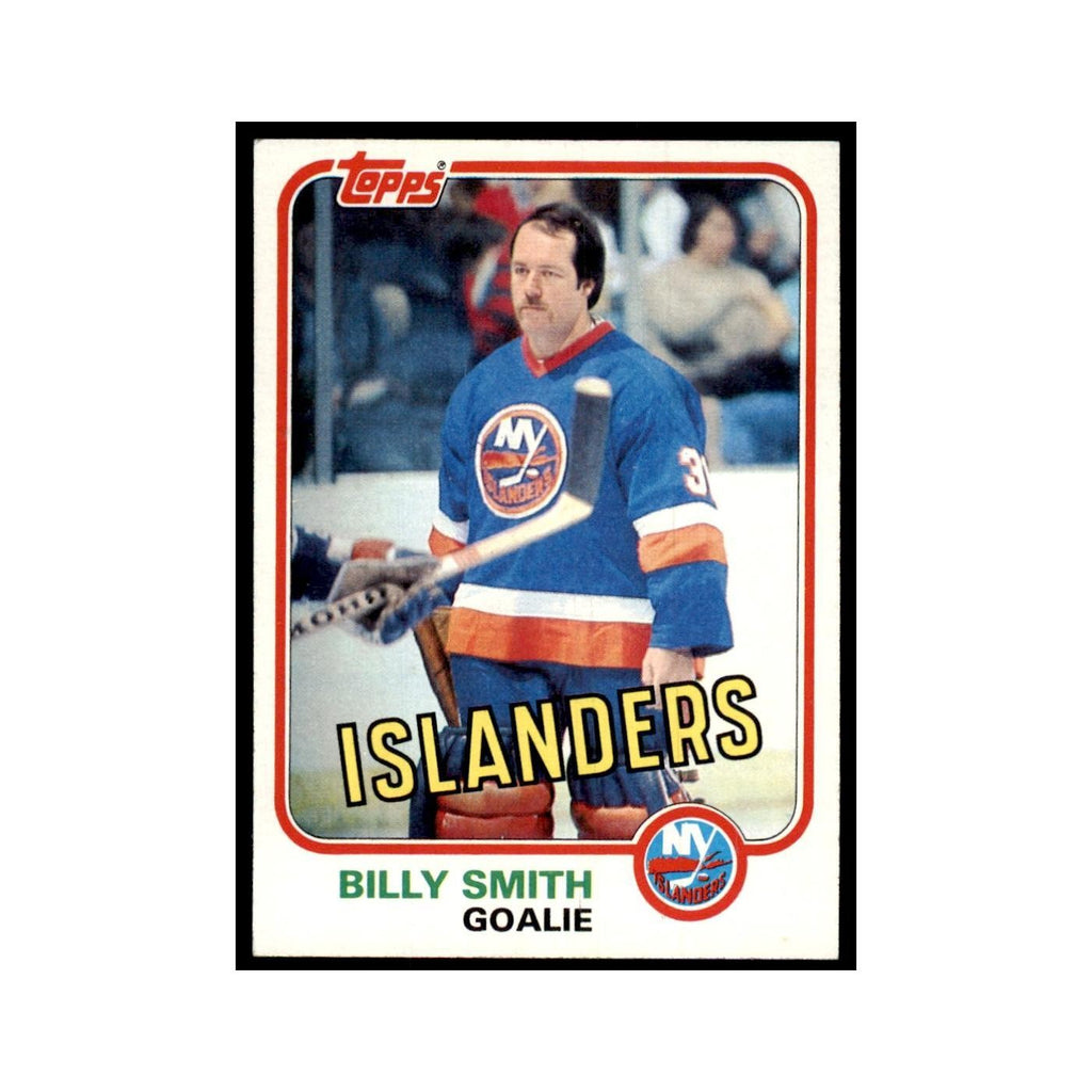 1981 Topps Billy Smith Hockey Cards #E93