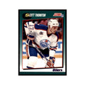 1991 Score Rookie and Traded Scott Thornton Edmonton Oilers #55T