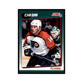 1991 Score Rookie and Traded Dan Quinn Philadelphia Flyers #65T