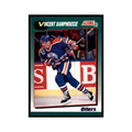 1991 Score Rookie and Traded Vincent Damphousse Edmonton Oilers #59T