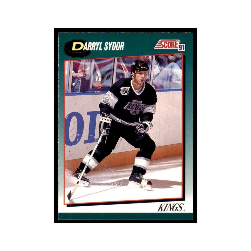 1991 Score Rookie and Traded Darryl Sydor Los Angeles Kings #81T