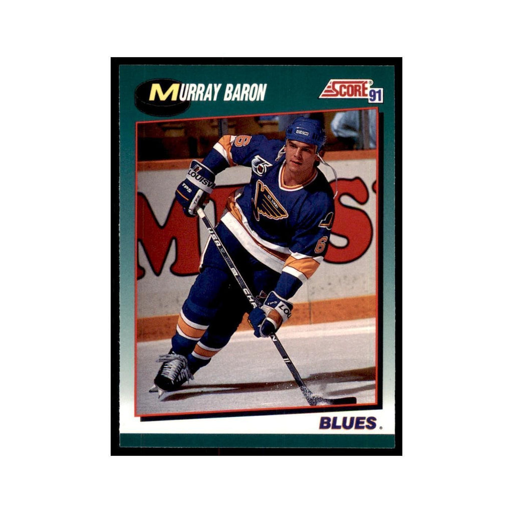 1991 Score Rookie and Traded Murray Baron St. Louis Blues #66T