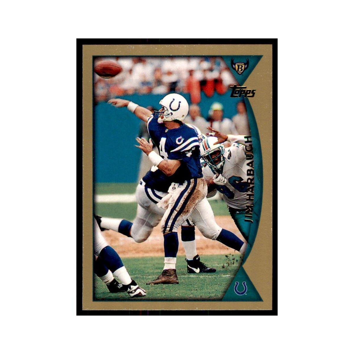 1998 Topps Jim Harbaugh Colts #81