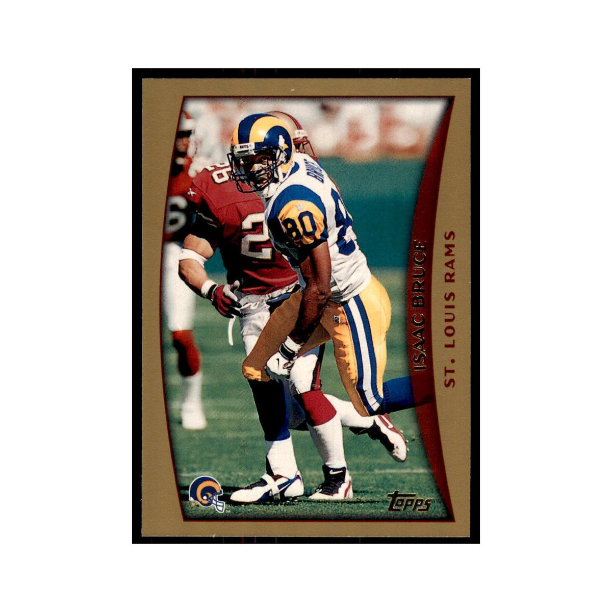 1998 Topps Isaac Bruce St. Louis Rams #260
