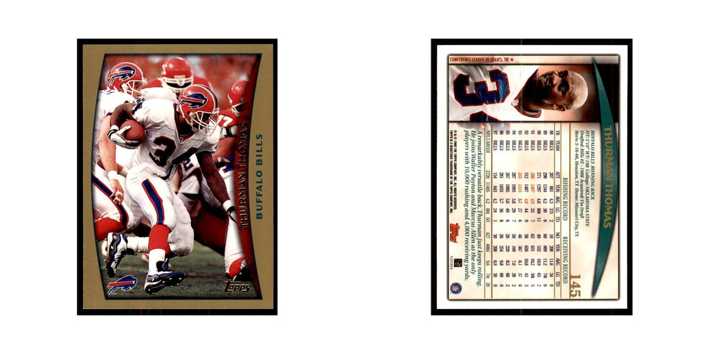 1998 Topps Thurman Thomas Bills #145