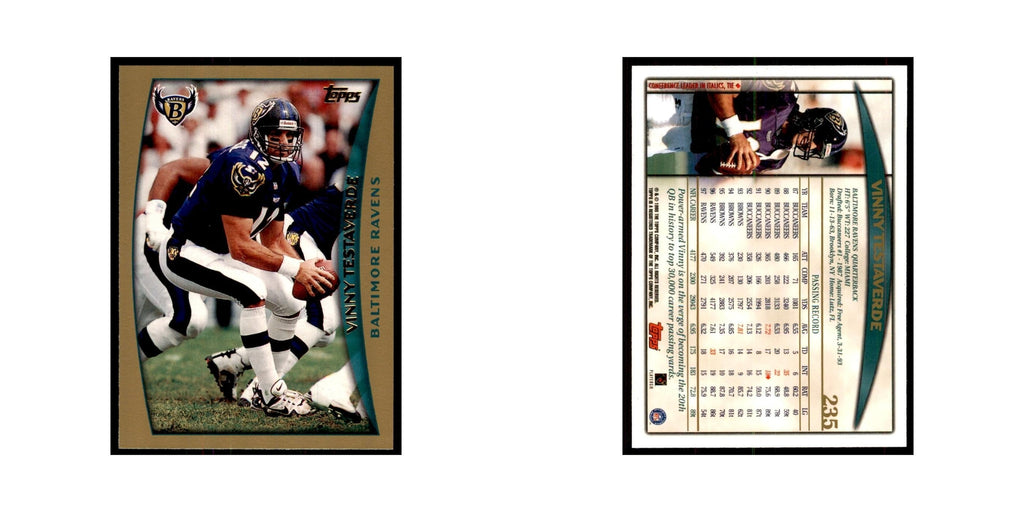 1998 Topps Vinny Testaverde Ravens #235