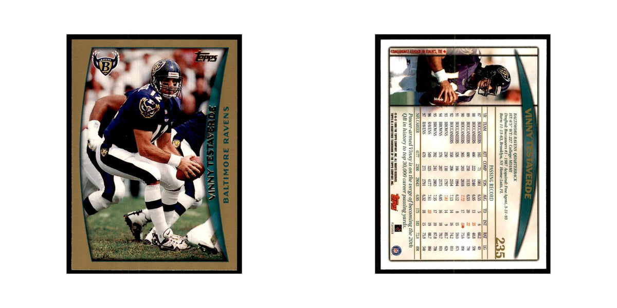 1998 Topps Vinny Testaverde Ravens #235