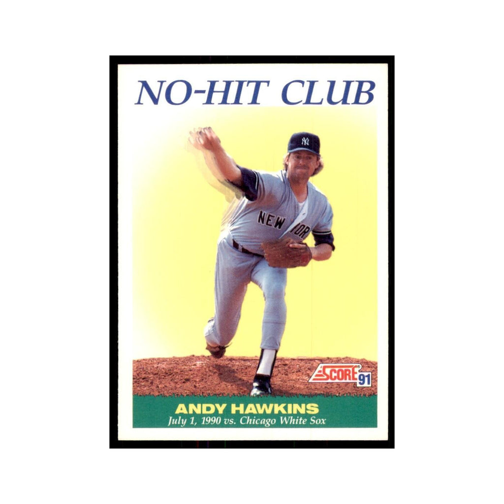 1991 Score Andy Hawkins Baseball Cards #704