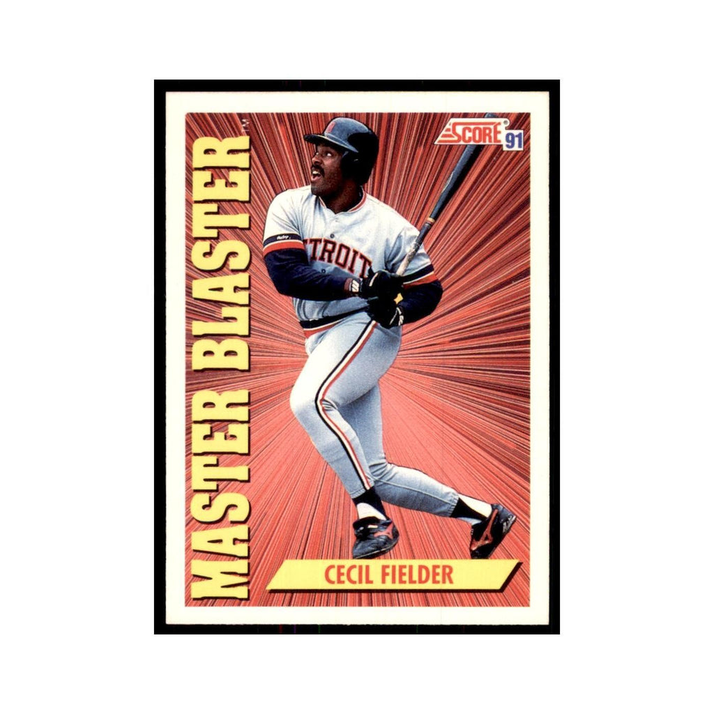 1991 Score Cecil Fielder Baseball Cards #693