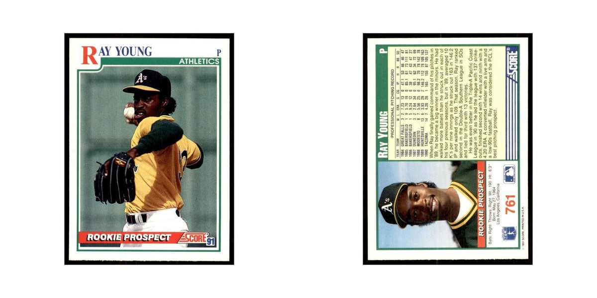 1991 Score Ray Young Baseball Cards #761