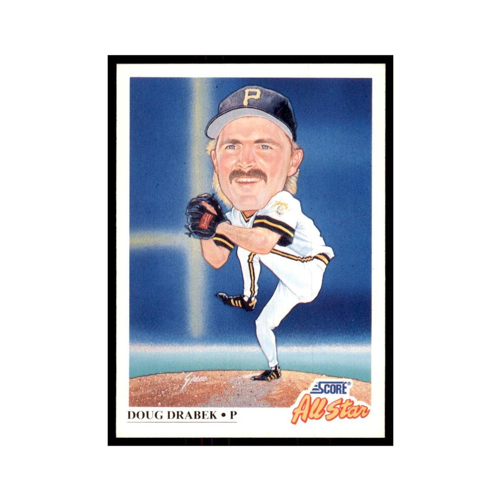 1991 Score Doug Drabek Baseball Cards #661