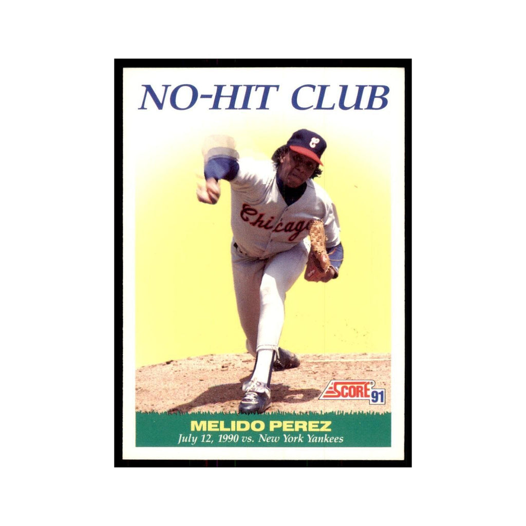 1991 Score Melido Perez Baseball Cards #705