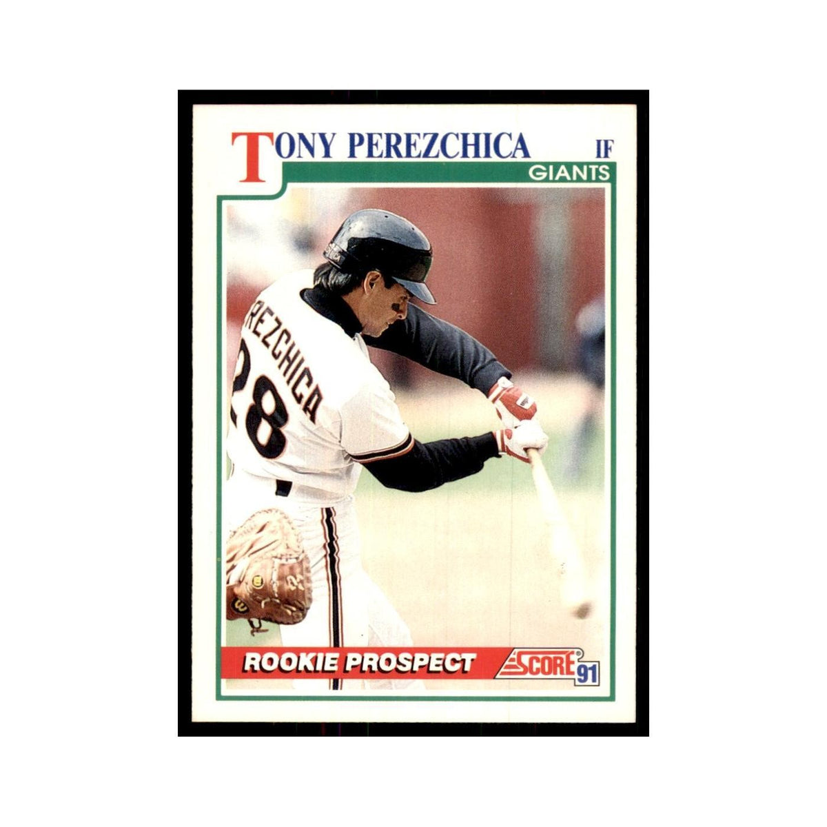 1991 Score Tony Perezchica Baseball Cards #735