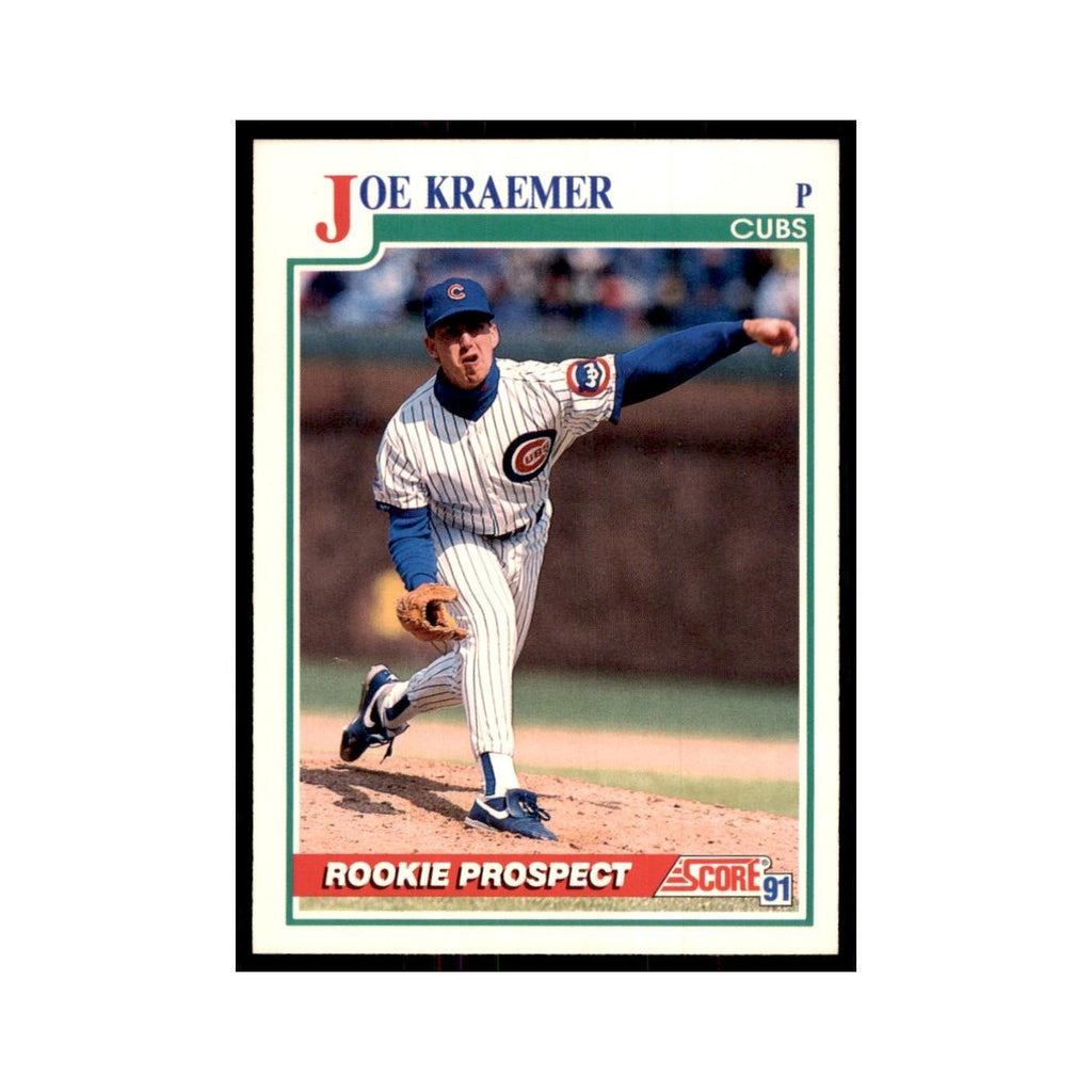 1991 Score Joe Kraemer Baseball Cards #755