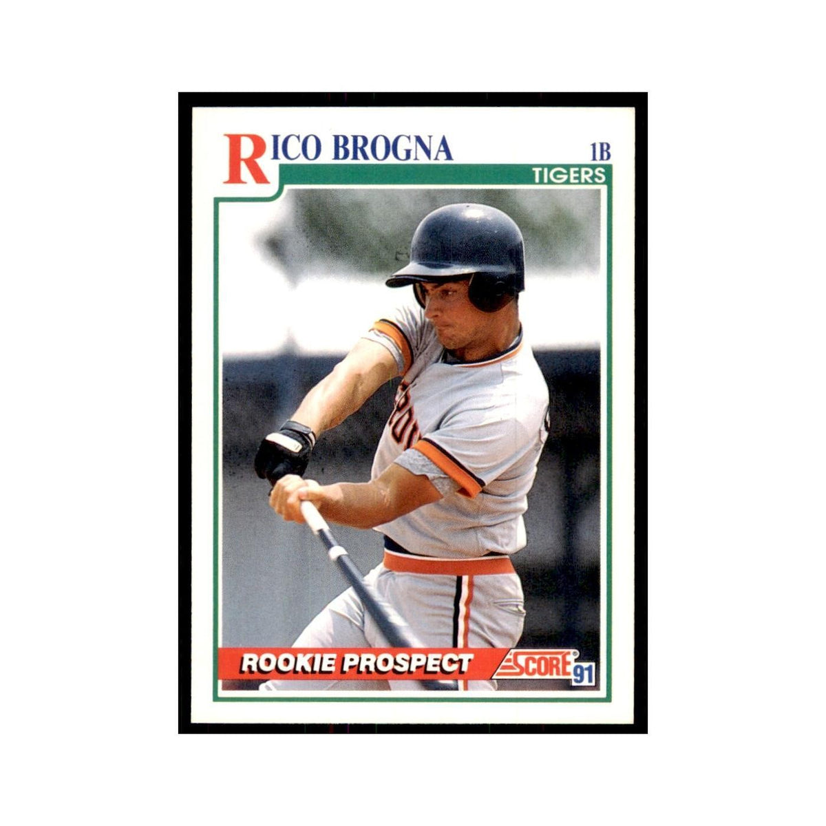 1991 Score Rico Brogna Baseball Cards #741