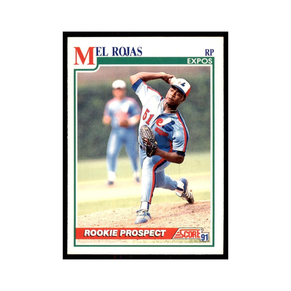 1991 Score Mel Rojas Baseball Cards #729