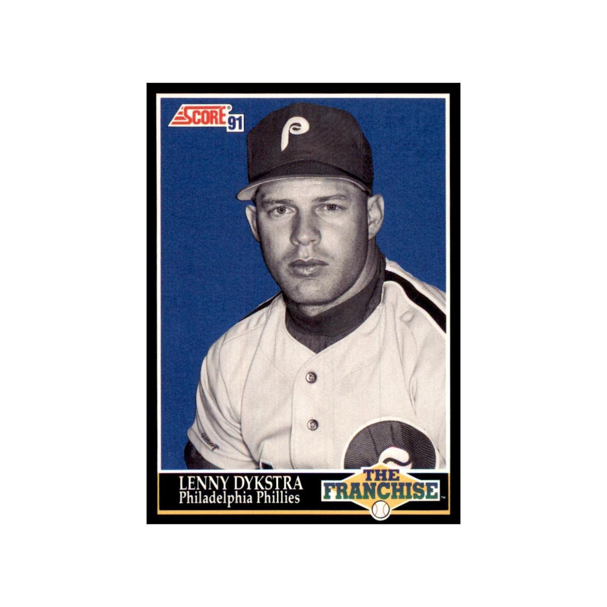 1991 Score Lenny Dykstra Baseball Cards #867