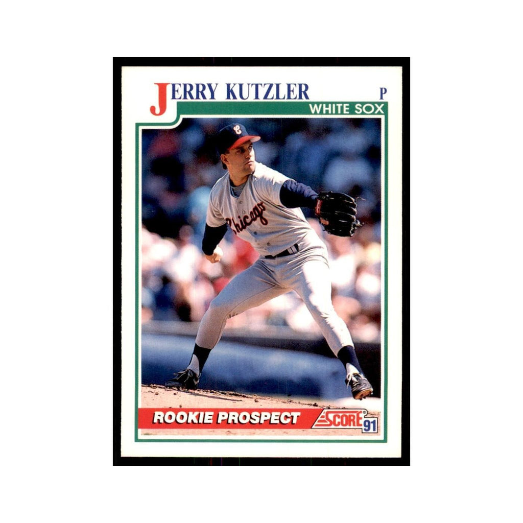 1991 Score Jerry Kutzler Baseball Cards #749
