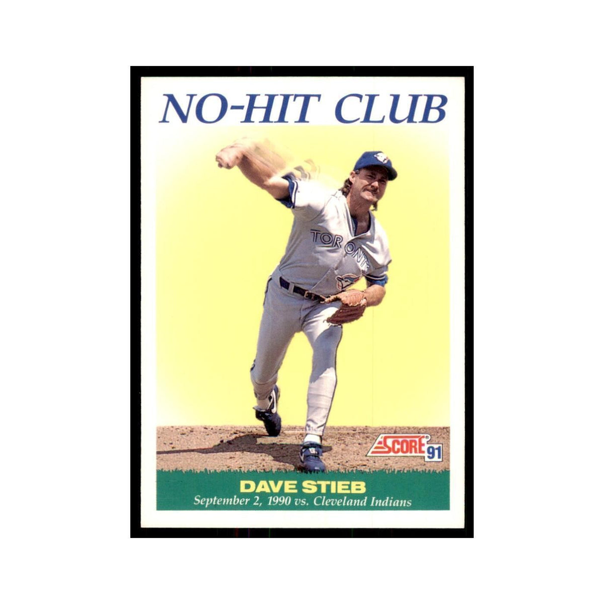 1991 Score Dave Stieb Baseball Cards #707