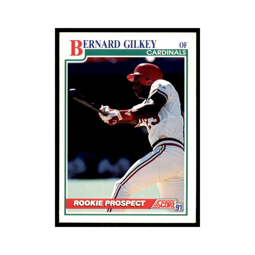 1991 Score Bernard Gilkey Baseball Cards #709