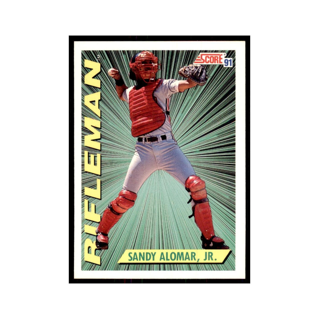 1991 Score Sandy Alomar Jr. Baseball Cards #694