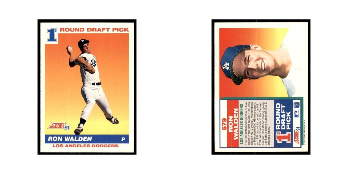 1991 Score Ronnie Walden Baseball Cards #679