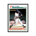1991 Score Phil Clark Baseball Cards #756