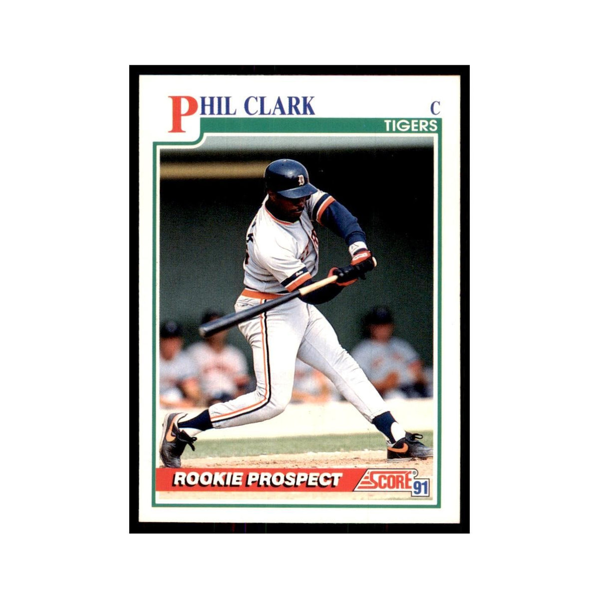 1991 Score Phil Clark Baseball Cards #756