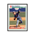 1991 Score Brian Barnes Baseball Cards #708