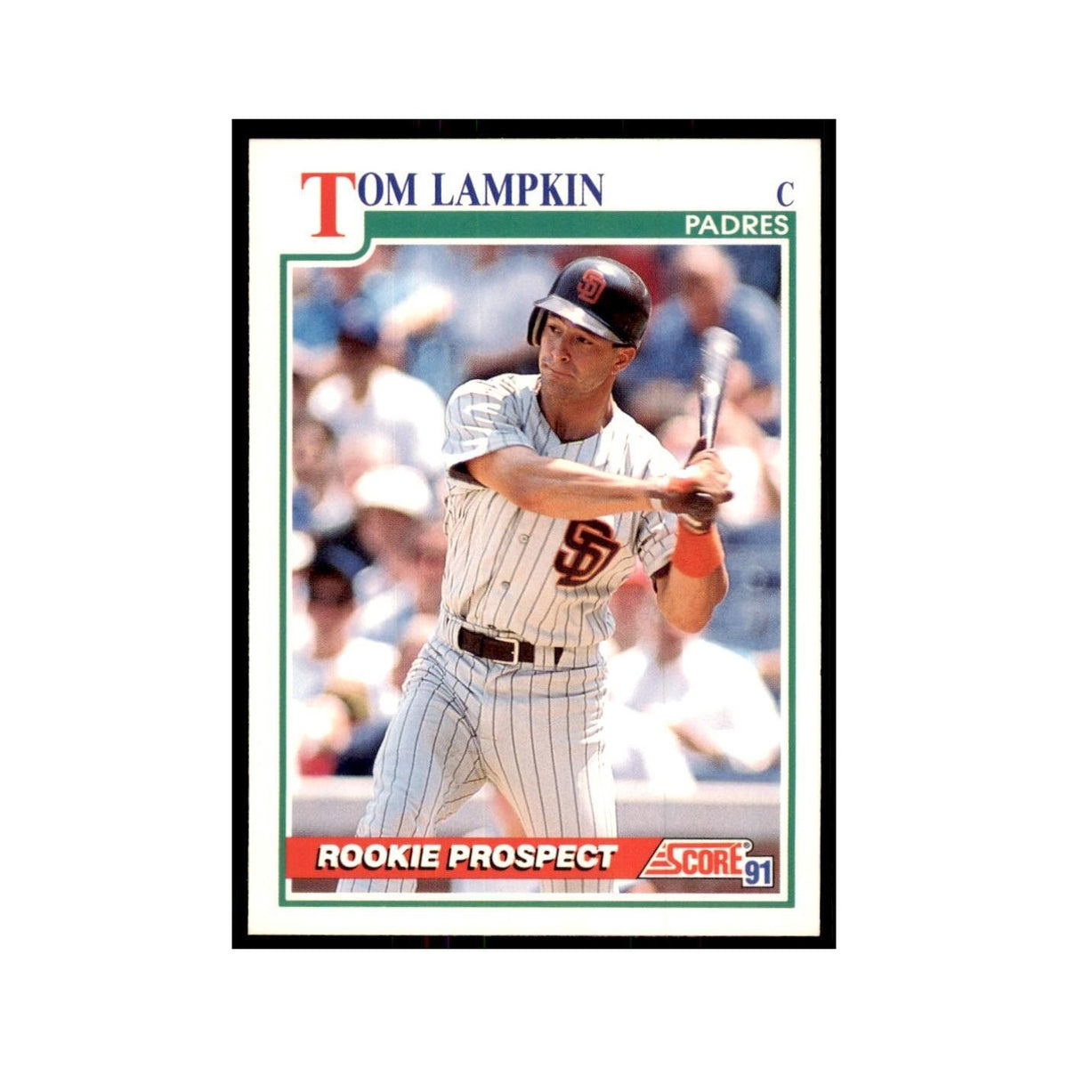 1991 Score Tom Lampkin Baseball Cards #720