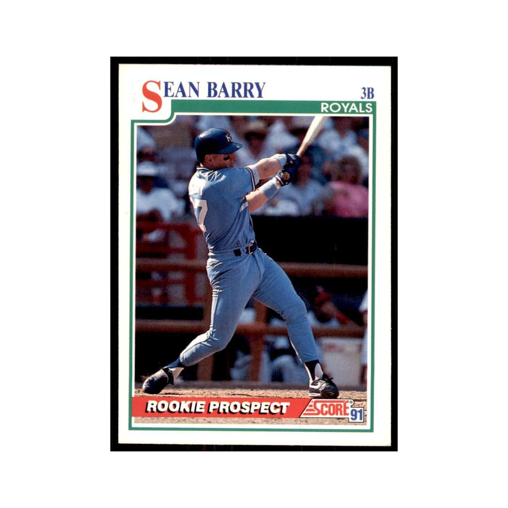 1991 Score Sean Berry Baseball Cards #764
