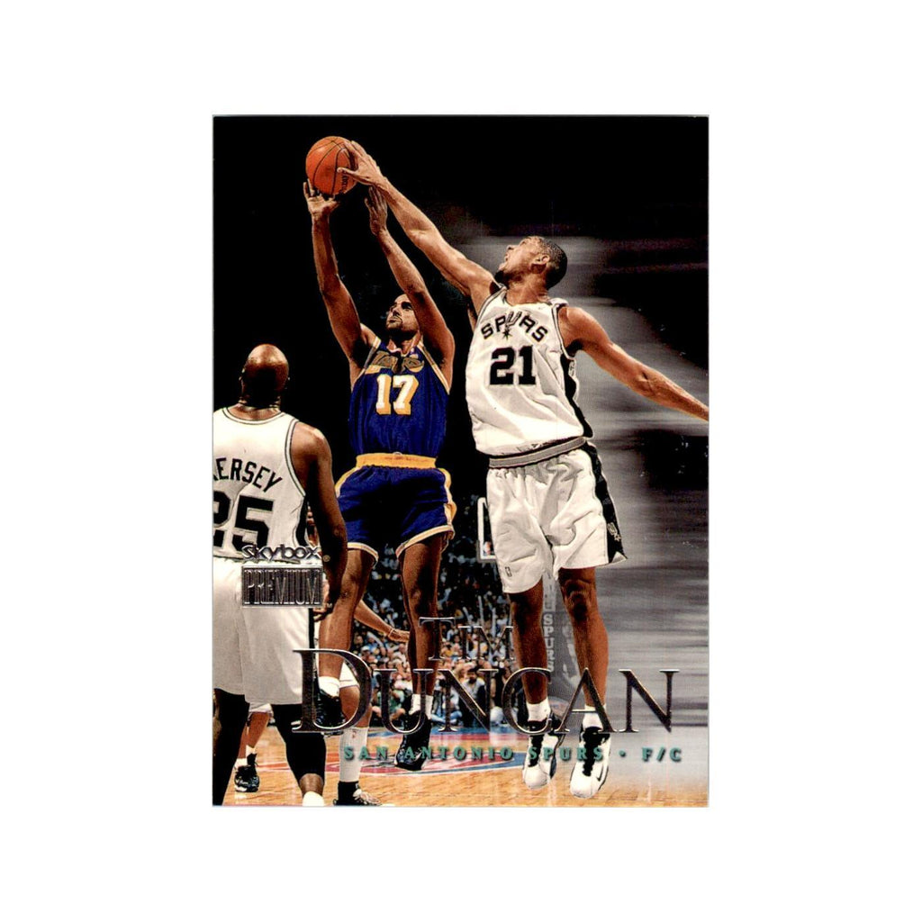 1999 SkyBox Premium Tim Duncan Basketball Cards #56