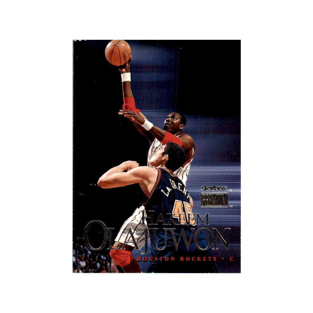 1999 SkyBox Premium Hakeem Olajuwon Basketball Cards #24